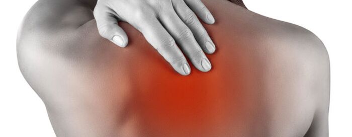 Back pain in the joints