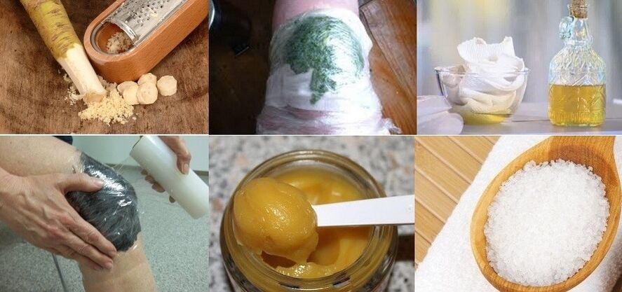 Folk remedies to treat knee arthritis